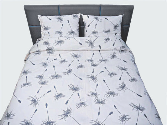 Grey Dandelions | Bed Sheets & Duvets with pillowcases 32x32"