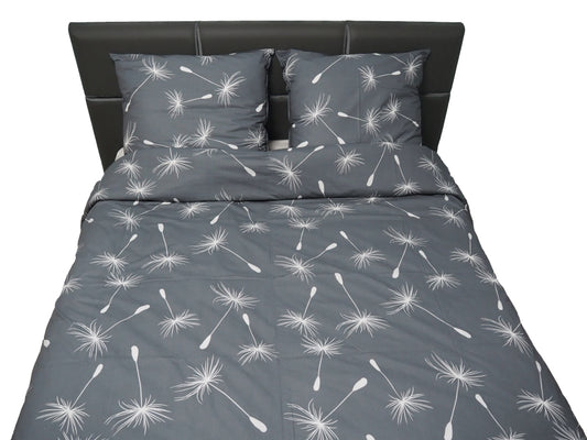 White Dandelions | Double Duvet Cover with pillowcase 32x32"